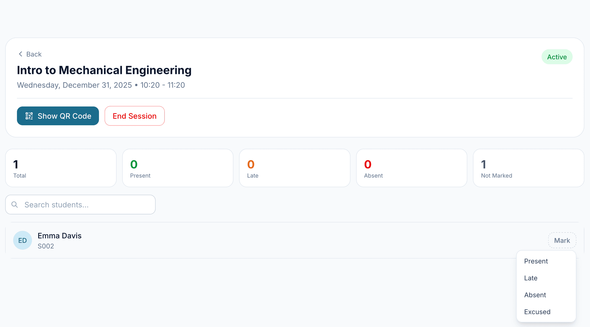Scholio Dashboard Preview
